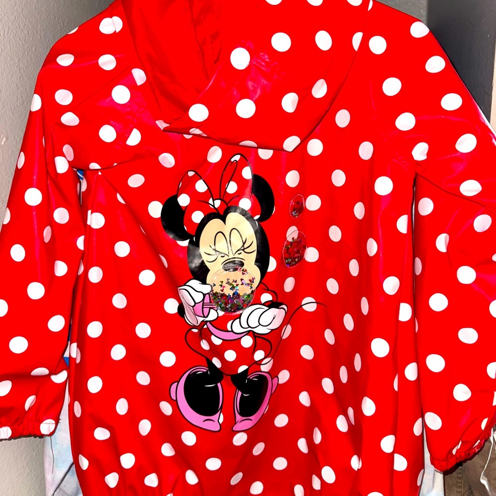 Disney Minnie Mouse Red Polka Dot Jacket